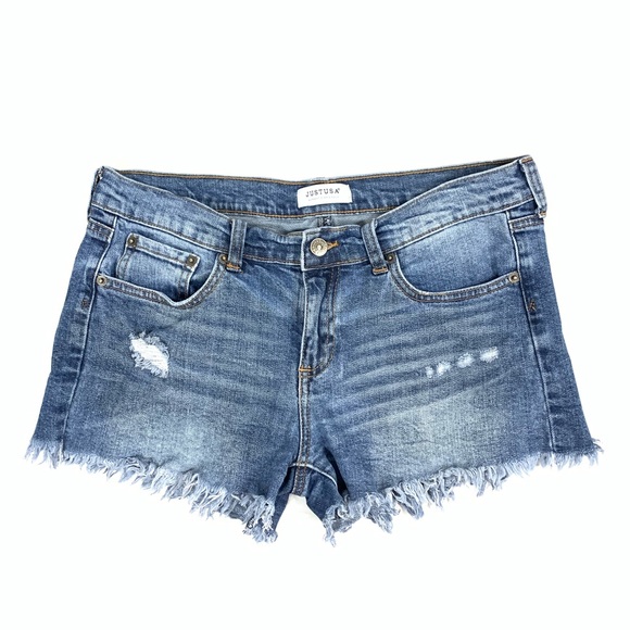 just usa jean shorts